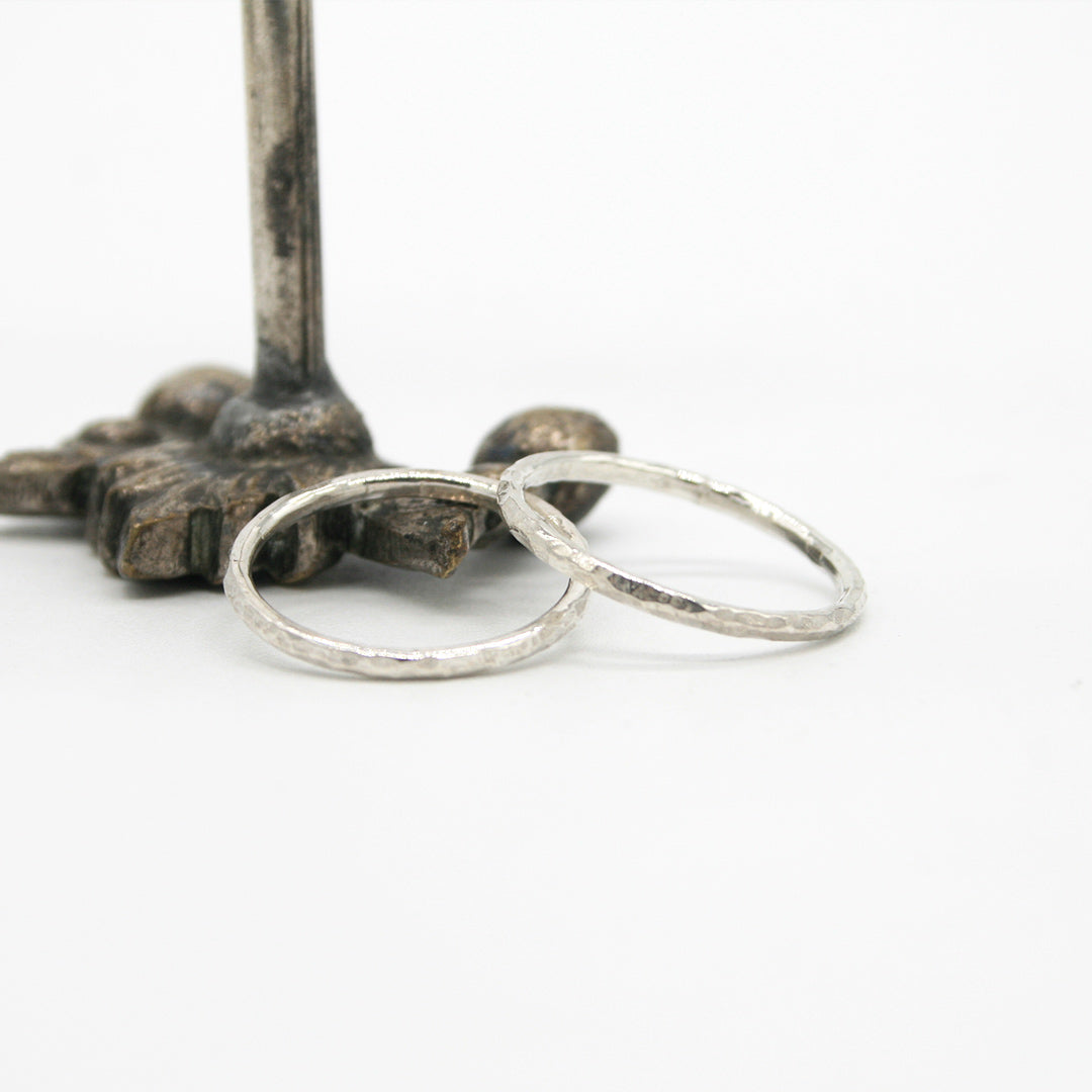 ANILLO DE PLATA BLANCA 15 MM- N.AG/226