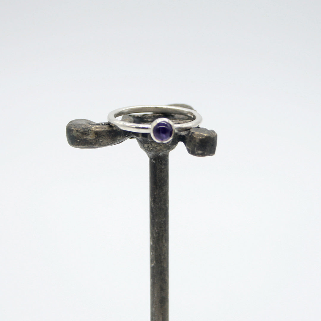 ANILLO DE PLATA AMATISTA - N.AGP/104