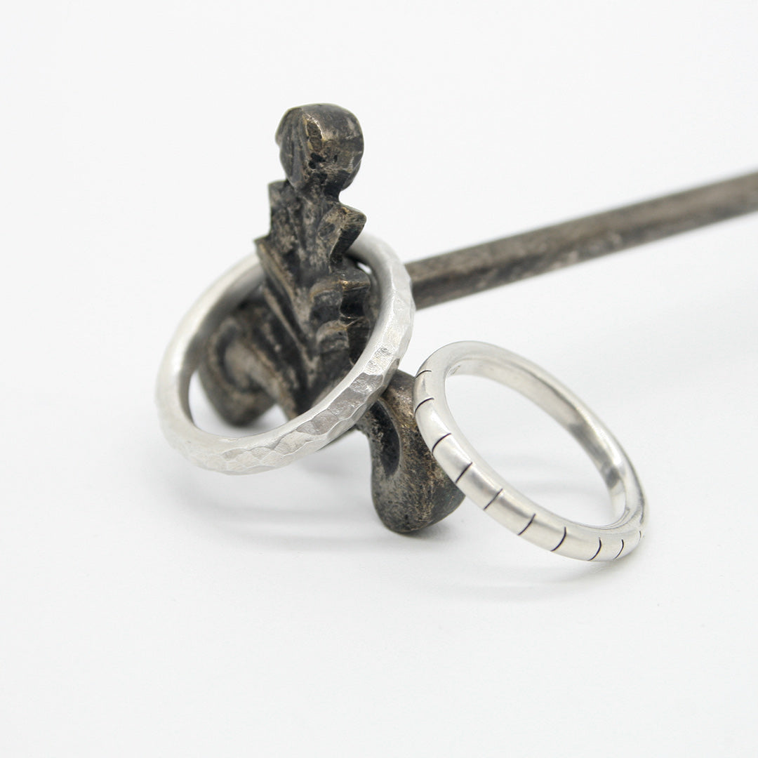 ANILLOS DE PLATA COMBO II - N.AG/132 - BLANCO