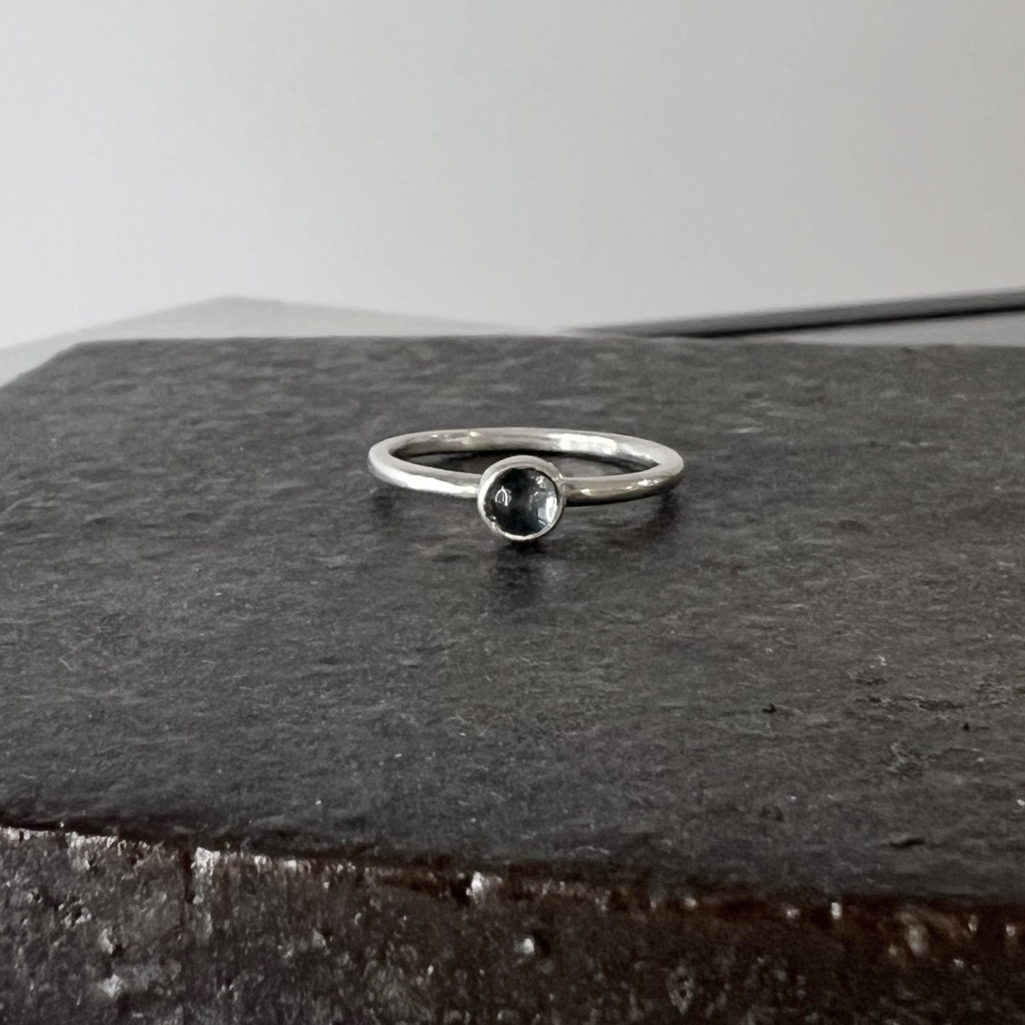 ANILLO DE PLATA 925 - PIEDRA LUNA -