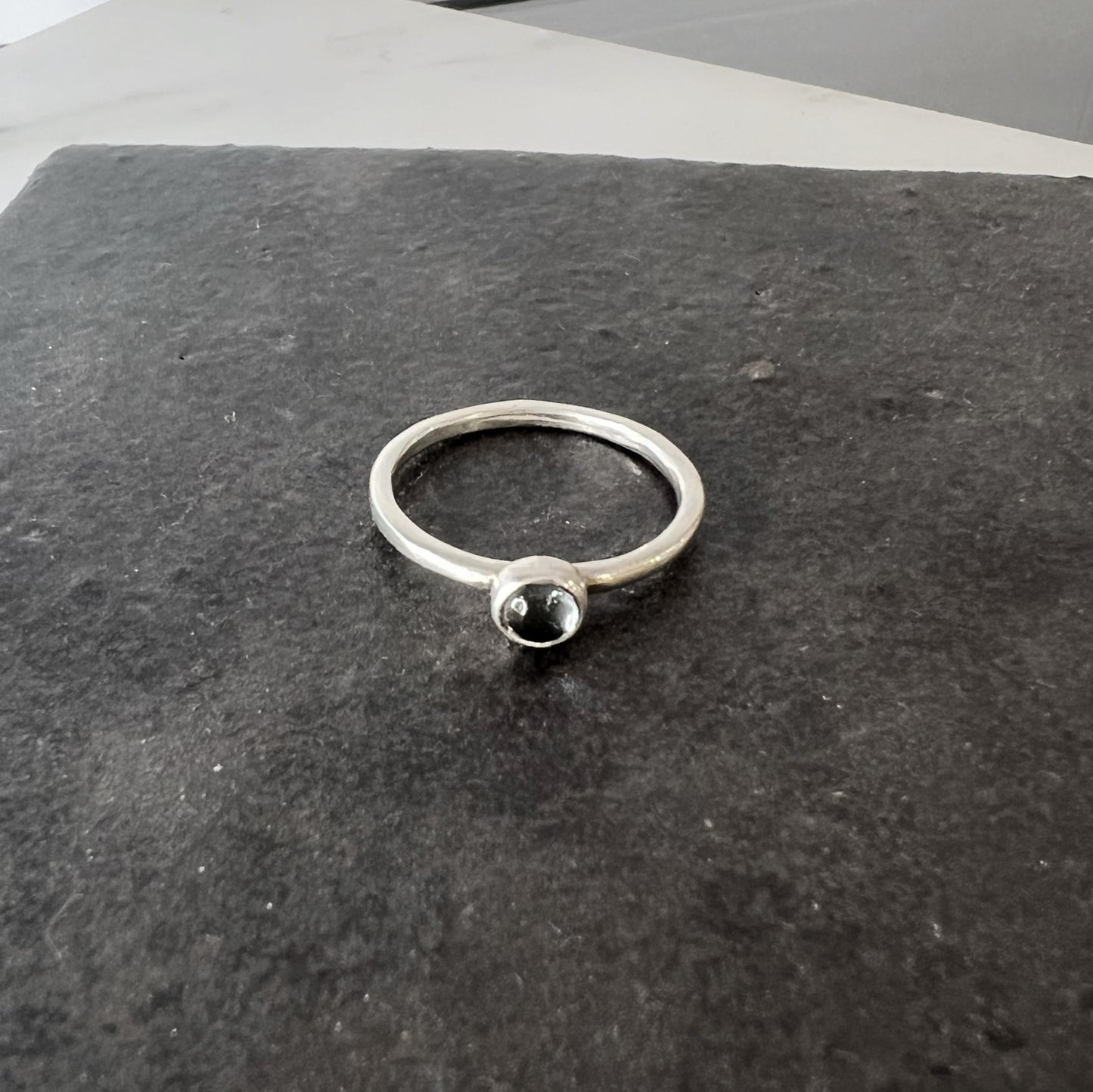 ANILLO DE PLATA 925 - PIEDRA LUNA -