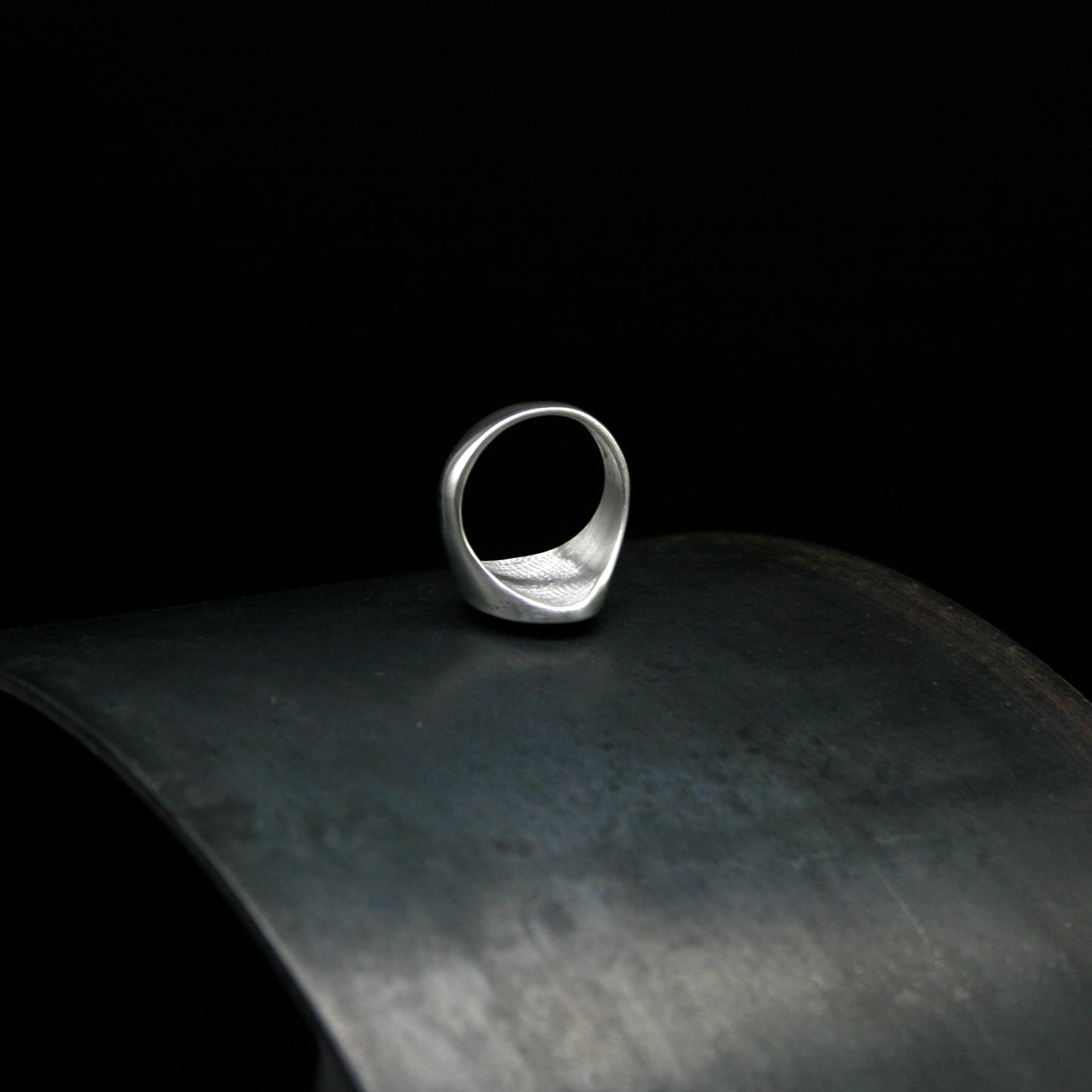 ANILLO SELLO PLATA 925 - ANCLA -