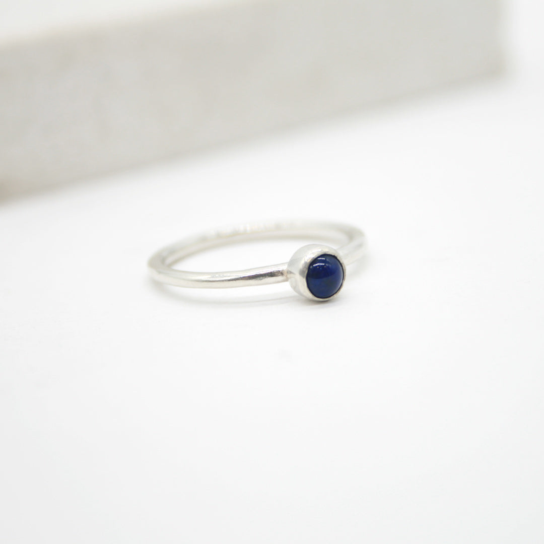 ANILLO DE PLATA LAPISLAZULI - N.AGP/107