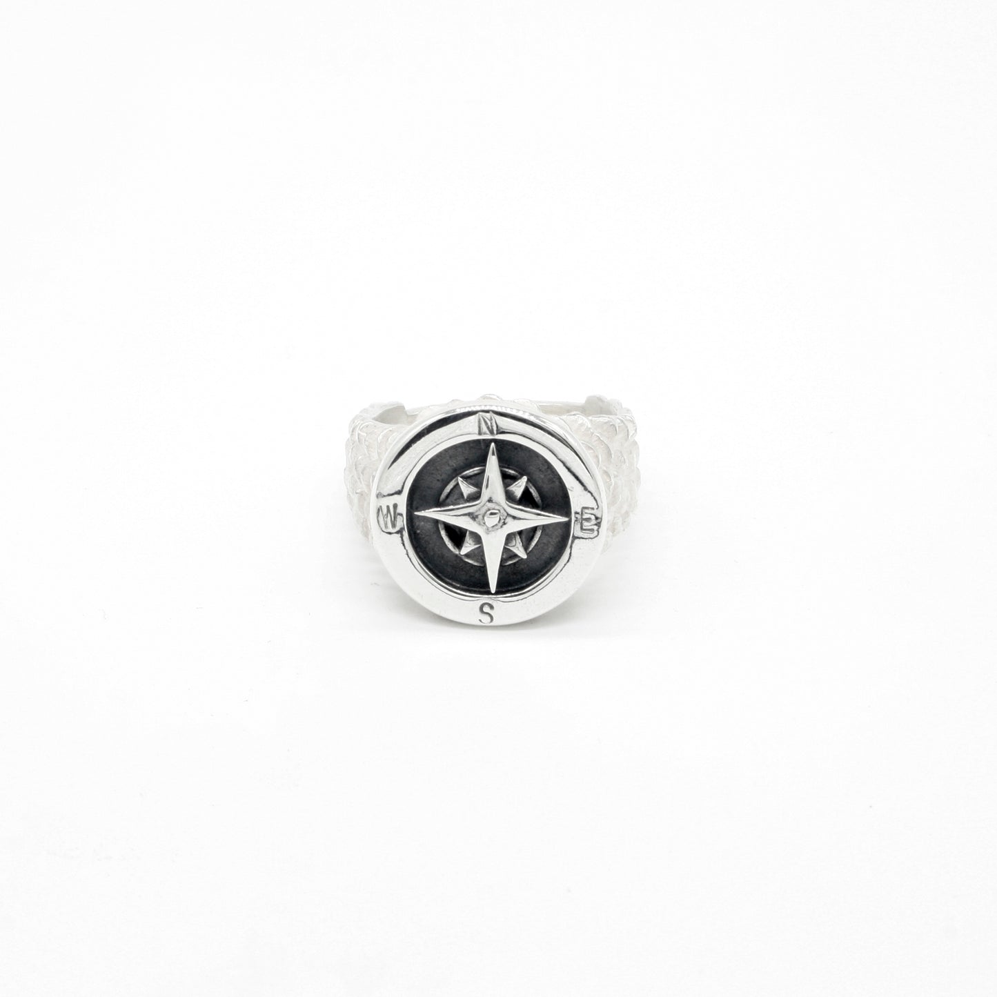 ANILLO DE PLATA BRUJULA - N.AG/126