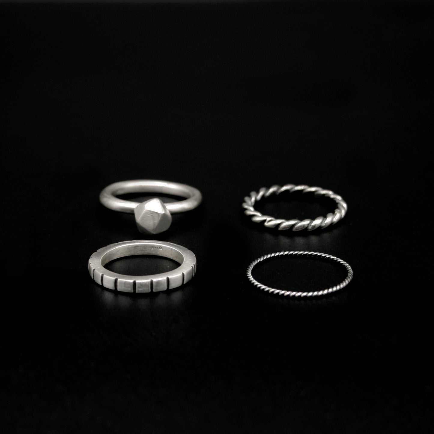 ANILLOS DE PLATA COMBO V - N.AG/151