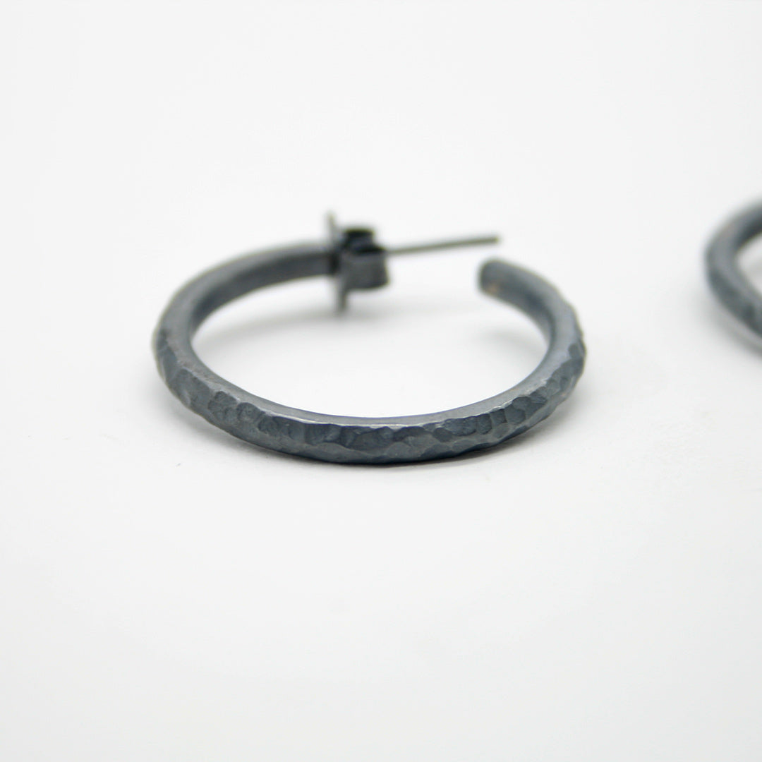 PENDIENTES DE PLATA - BLACK AND WHITE - N.AG/203