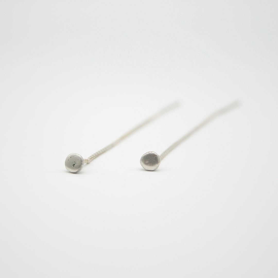 PENDIENTES DE PLATA ORGANICOS - N. AG/213