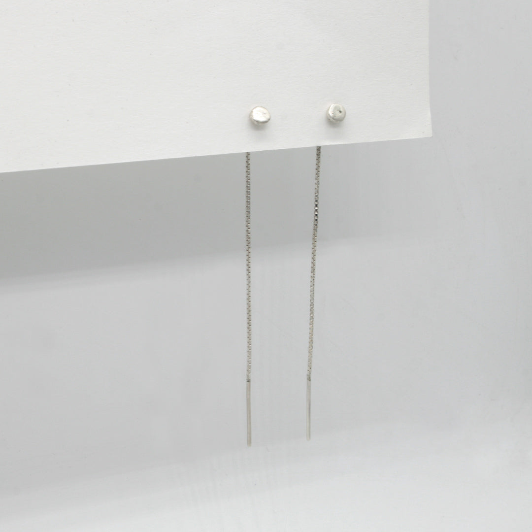PENDIENTES DE PLATA ORGANICOS - N. AG/213