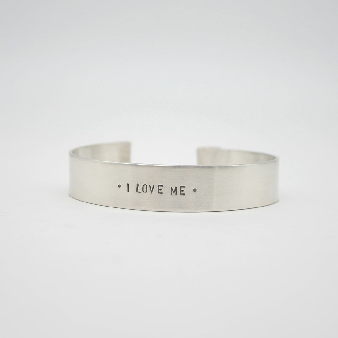 PULSERA DE PLATA "I Love Me" - N.AG/224