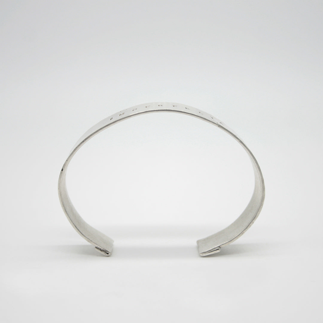 PULSERA DE PLATA " Imperfecta " - N.AG/225