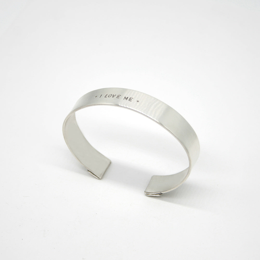 PULSERA DE PLATA "I Love Me" - N.AG/224
