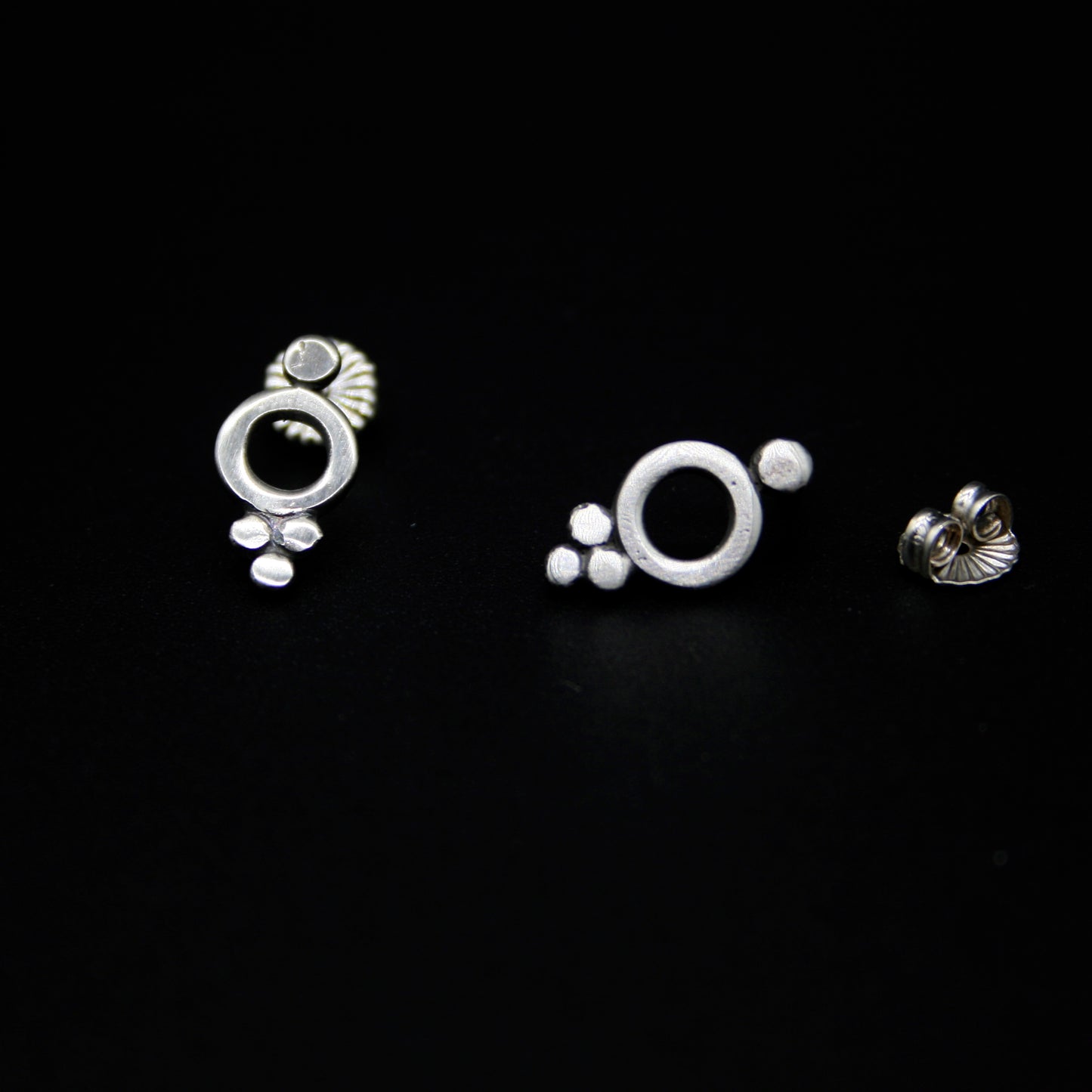 PENDIENTES DE PLATA MINI - MUÑEQUITAS -N.AG/170
