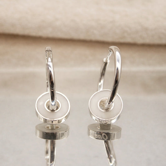 PENDIENTES AROS CON CHARM DONUT- N.AGL/6