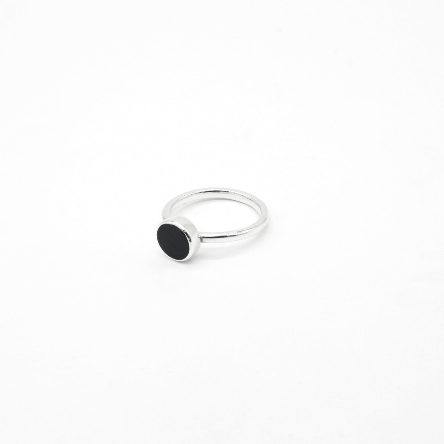 Combo 2 Anillos de Plata 925 con Ónix Negro | Hechos a Mano – Nita Grimaldi