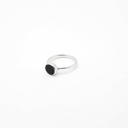 Combo 2 Anillos de Plata 925 con Ónix Negro | Hechos a Mano – Nita Grimaldi