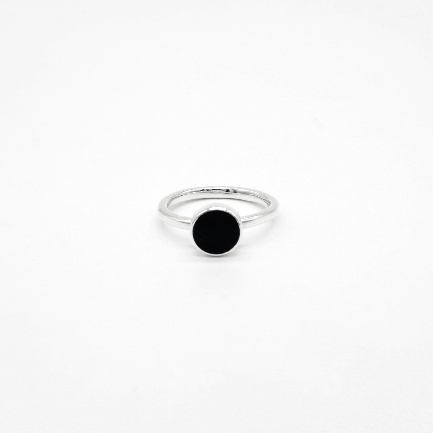 Combo 2 Anillos de Plata 925 con Ónix Negro | Hechos a Mano – Nita Grimaldi