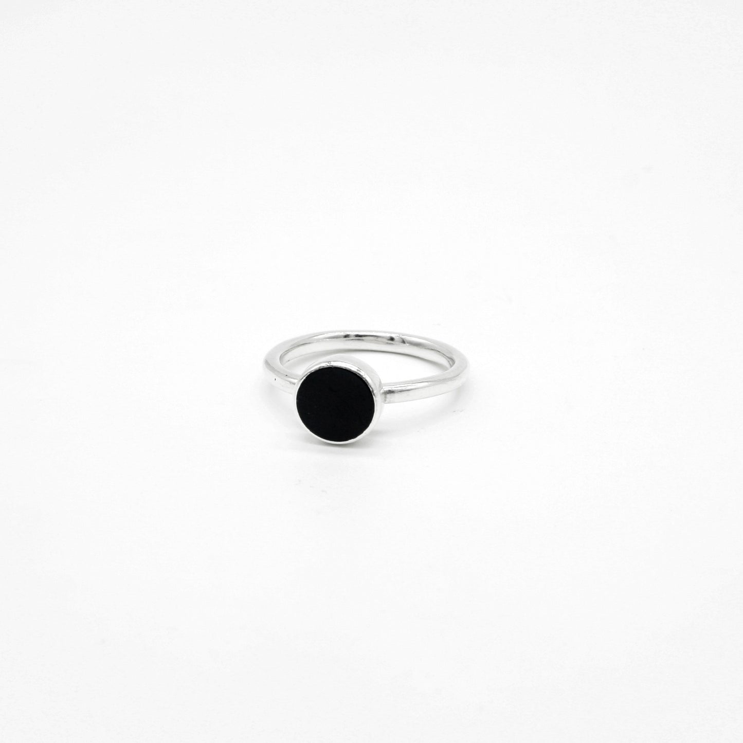 Combo 2 Anillos de Plata 925 con Ónix Negro | Hechos a Mano – Nita Grimaldi