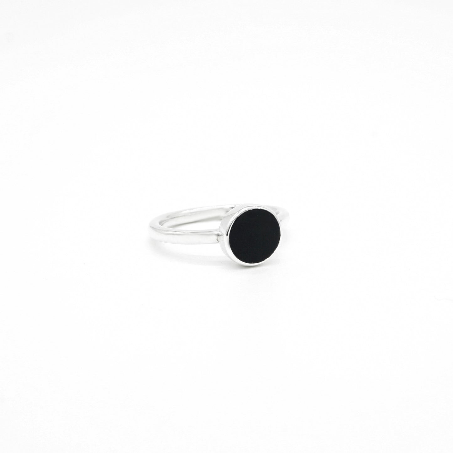 Combo 2 Anillos de Plata 925 con Ónix Negro | Hechos a Mano – Nita Grimaldi