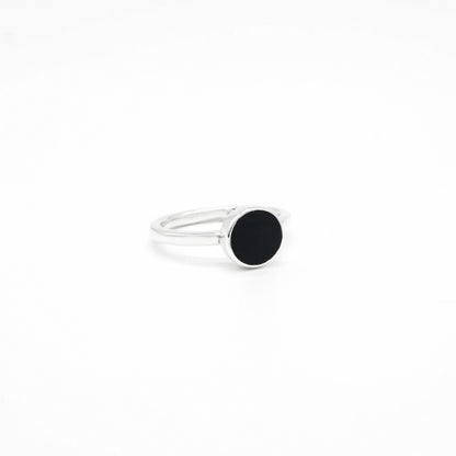 Combo 2 Anillos de Plata 925 con Ónix Negro | Hechos a Mano – Nita Grimaldi