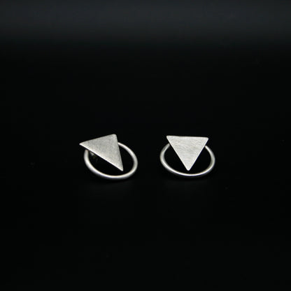 PENDIENTES DE PLATA MINI WENDELS - N.AG/219