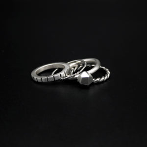 ANILLOS DE PLATA COMBO V - N.AG/151