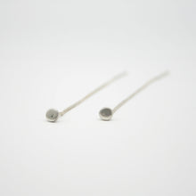 Cargar imagen en el visor de la galería, PENDIENTES DE PLATA ORGANICOS - N. AG/213