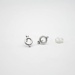 PENDIENTES DE PLATA MINI MUÑEQUITAS -N.AG/216