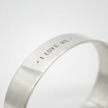 Cargar imagen en el visor de la galería, PULSERA DE PLATA &quot;I Love Me&quot; - N.AG/224