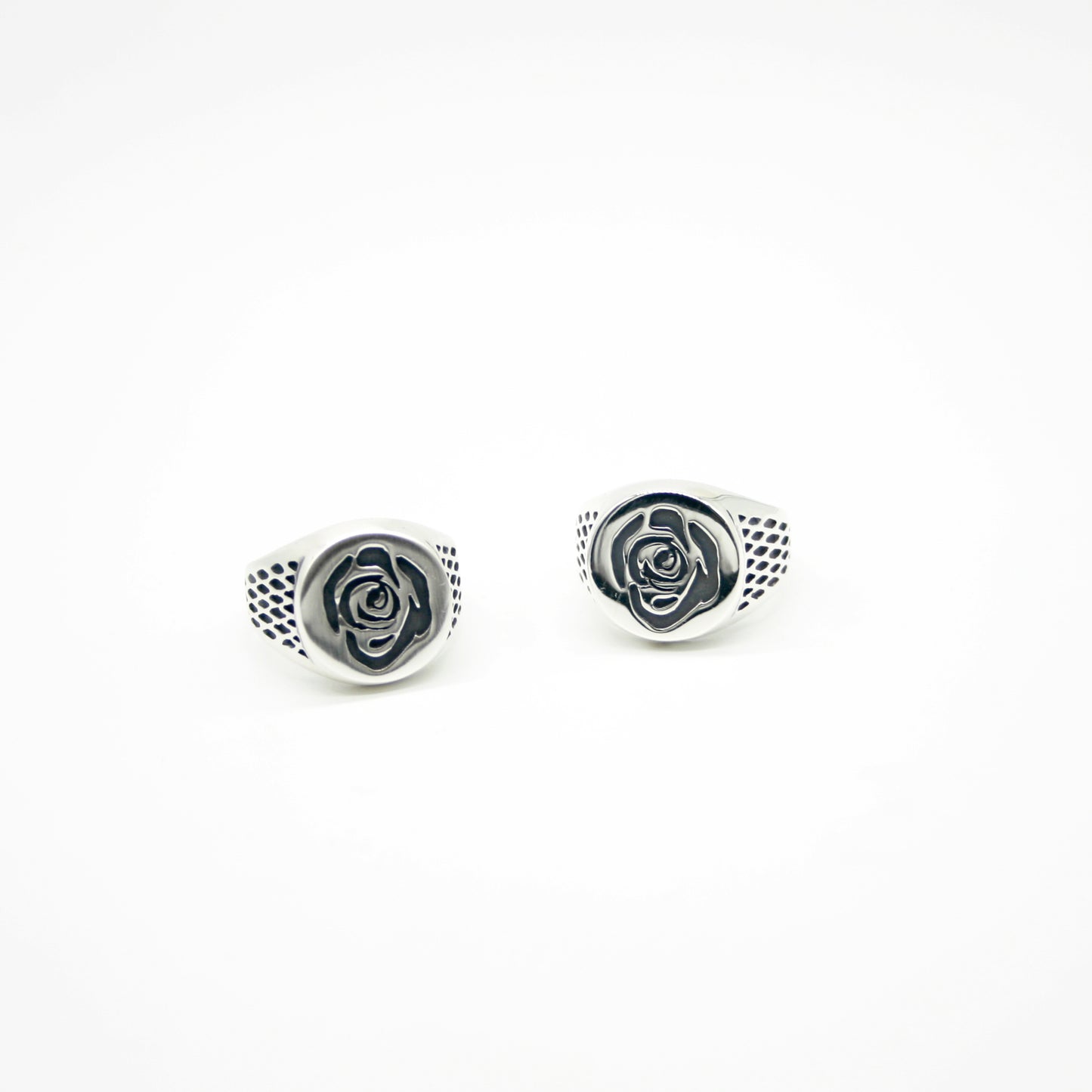 ANILLO DE PLATA SELLO ROSE - N.AG/127
