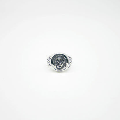 ANILLO DE PLATA SELLO ROSE - N.AG/127