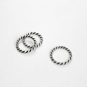 ANILLO DE PLATA SWIRL - N.AG/116