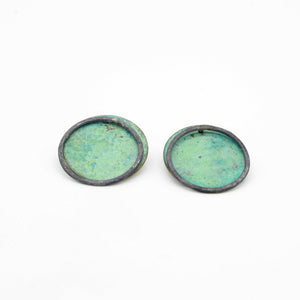 PENDIENTES DE PLATA Y OXIDO ECLIPSE LUNAR - N.AGB/183